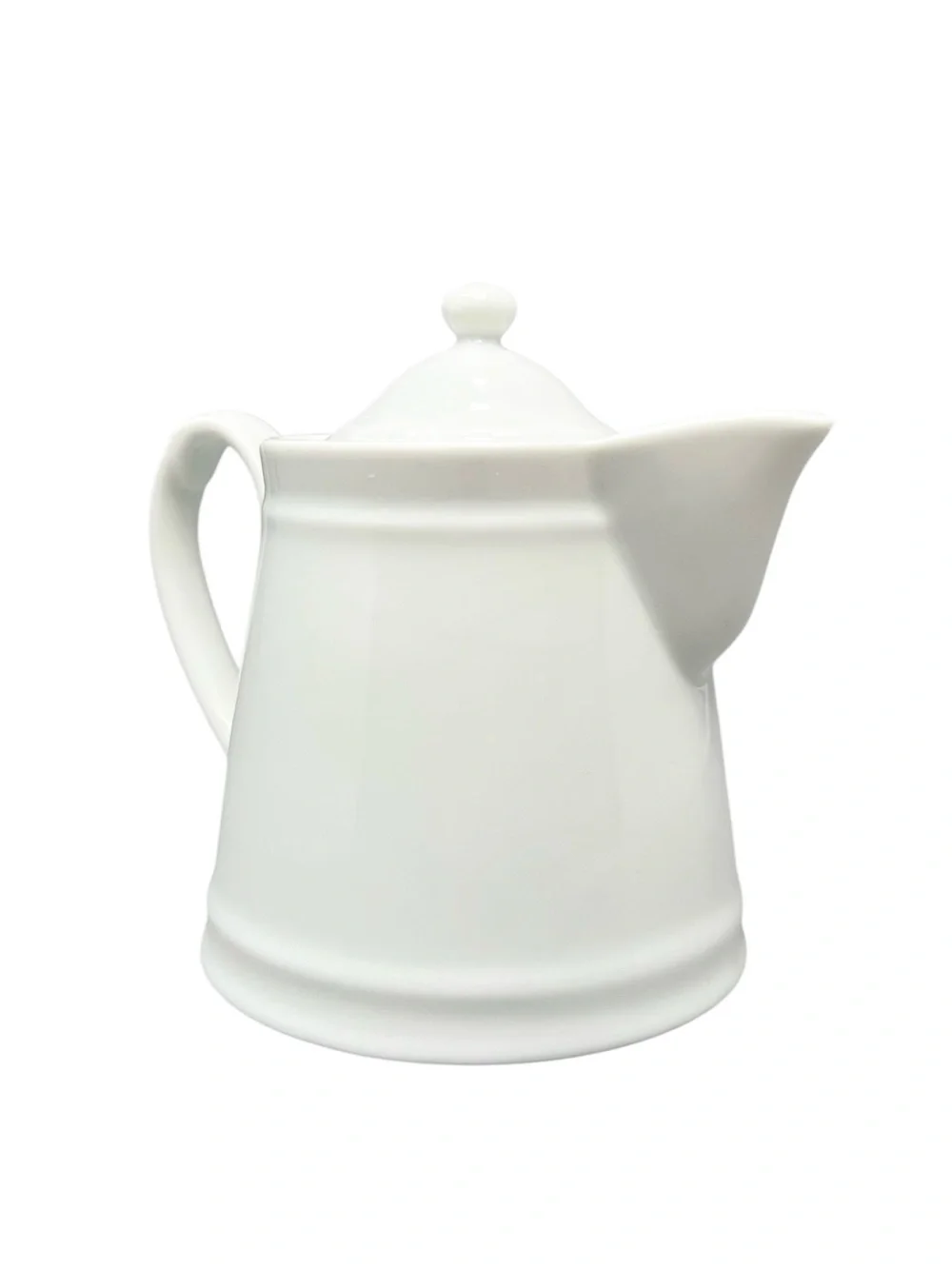 Vintage Williams Sonoma Brasserie All White Creamer with Lid Made in Japan EUC